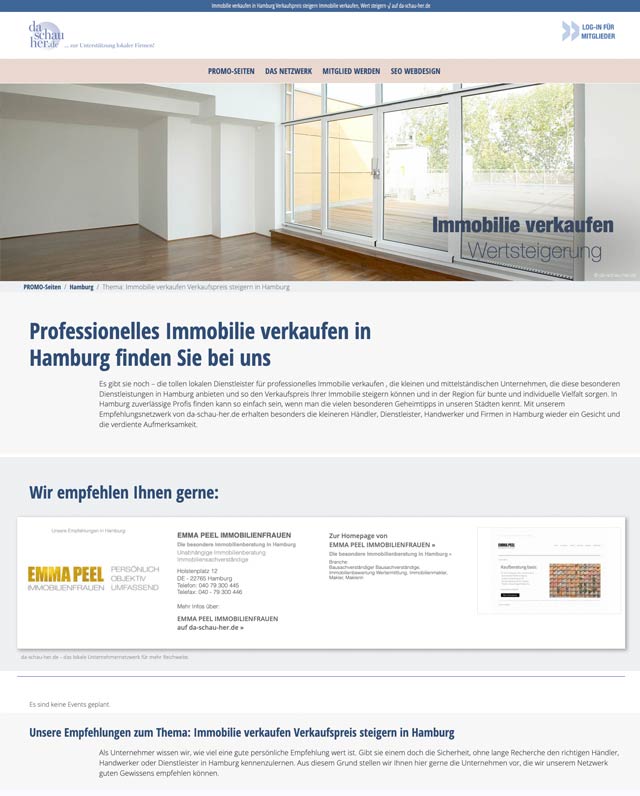 Immobilien erfolgreich verkaufen bundesweit auf better-local.de