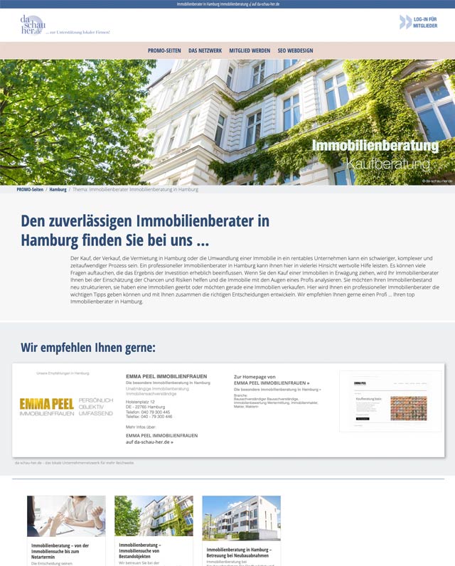 Immobilienberater bundesweit auf better-local.de