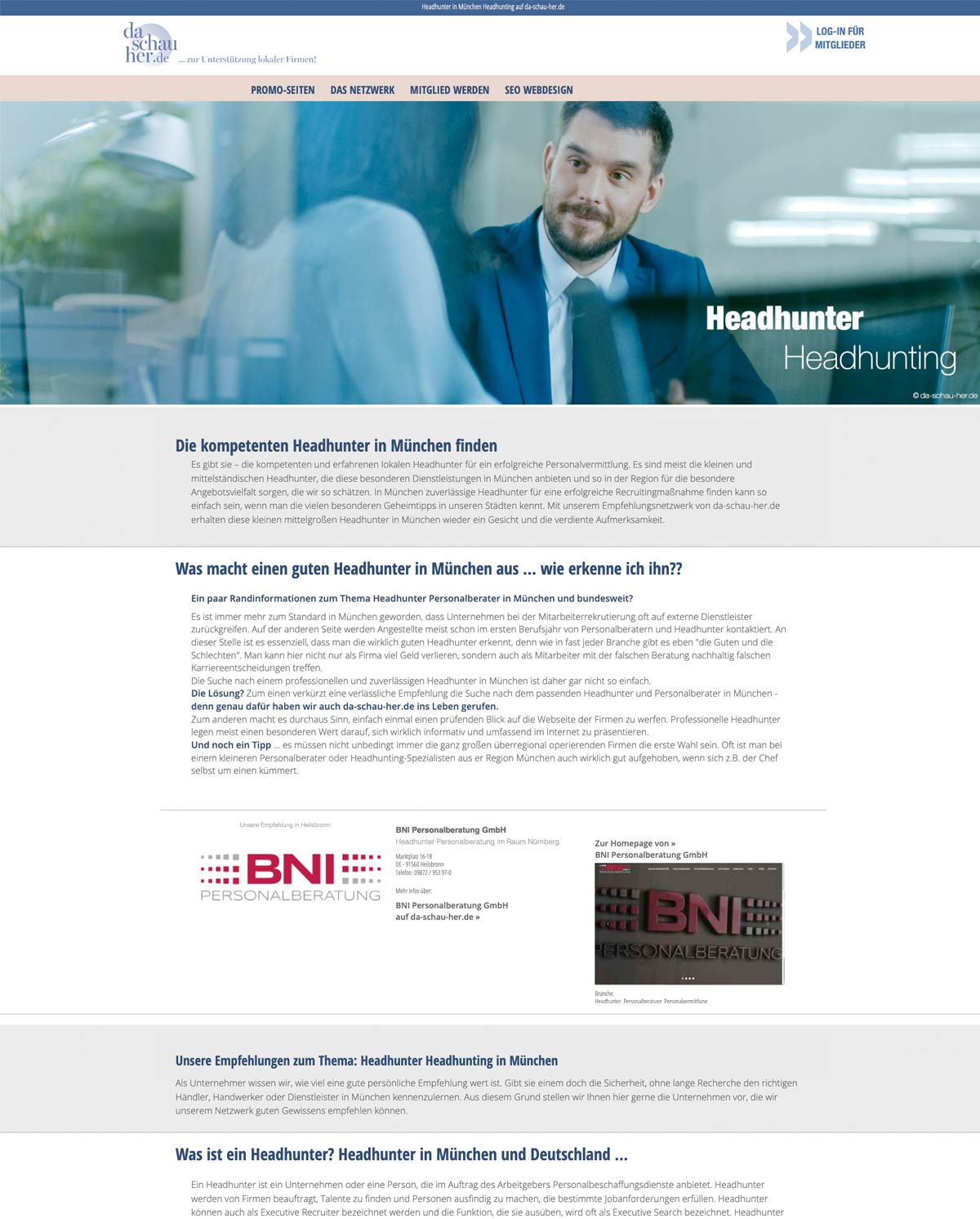 die besten Headhunter Headhunting bundesweit auf better-local.de